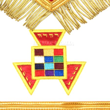 Masonic Royal Arch Apron & chain collar #4